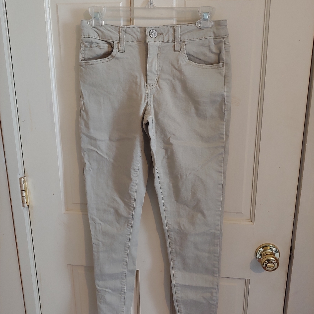 SO Khaki Low Rise Jeggings